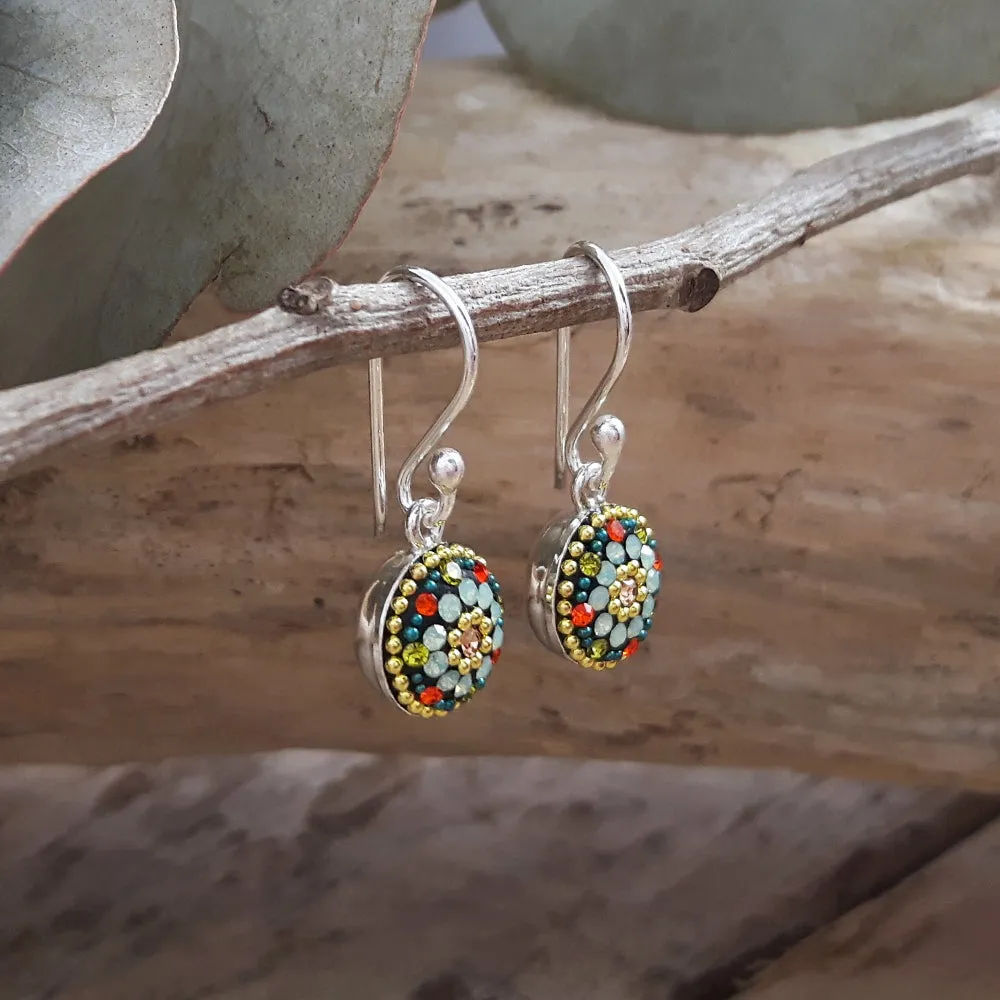 Allegra Vintage Dream Round Drop Earring