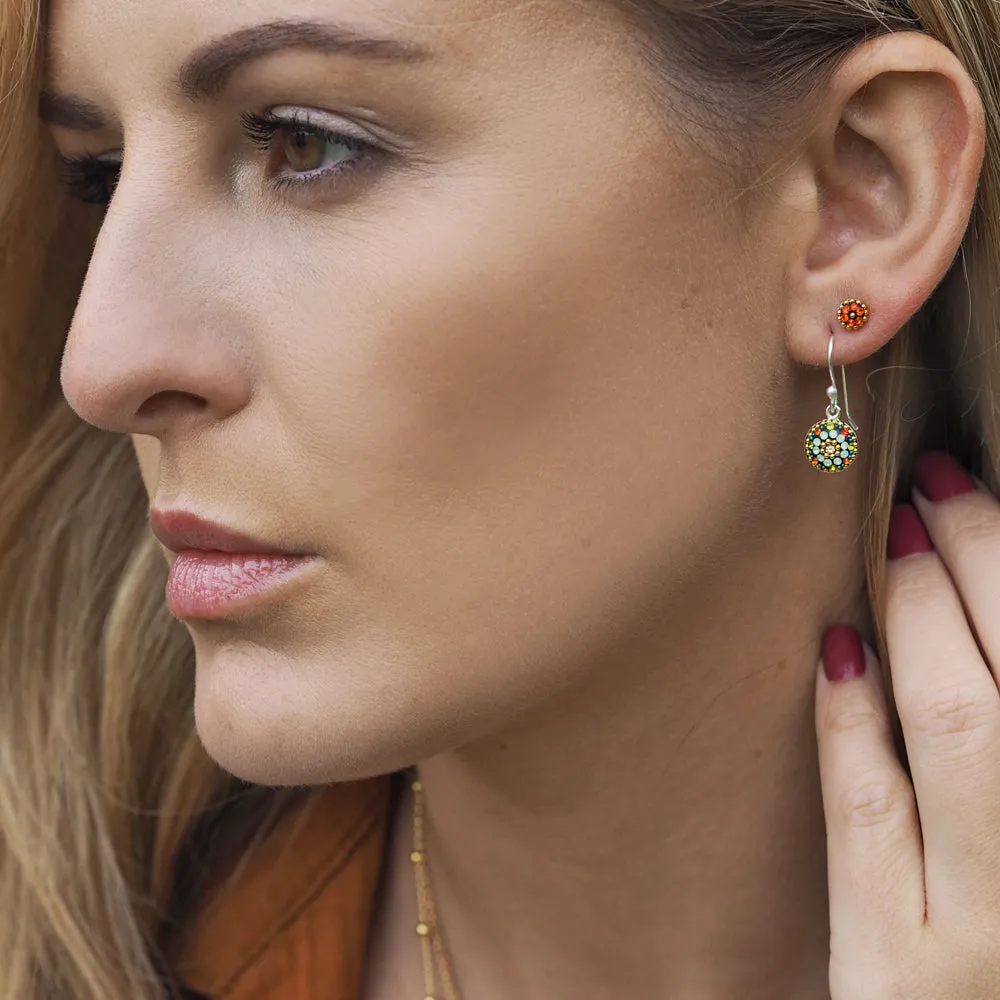 Allegra Vintage Dream Round Drop Earring