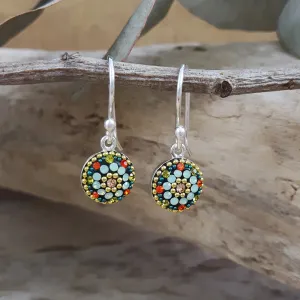 Allegra Vintage Dream Round Drop Earring