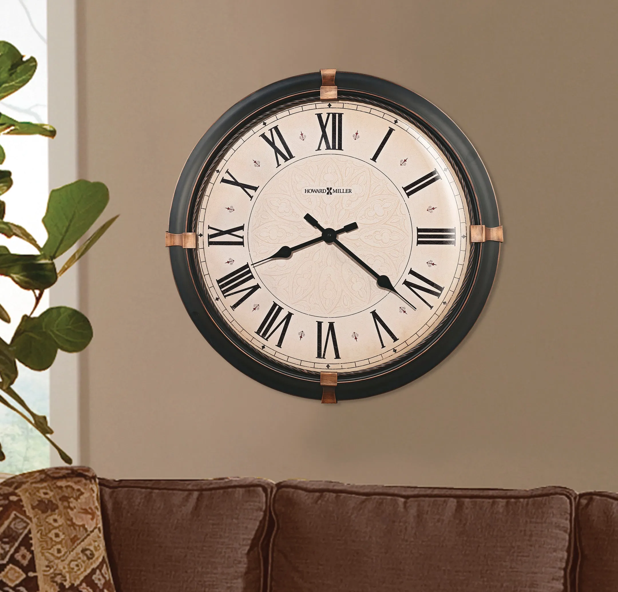 Atwater Quartz Wall Clock 61cm