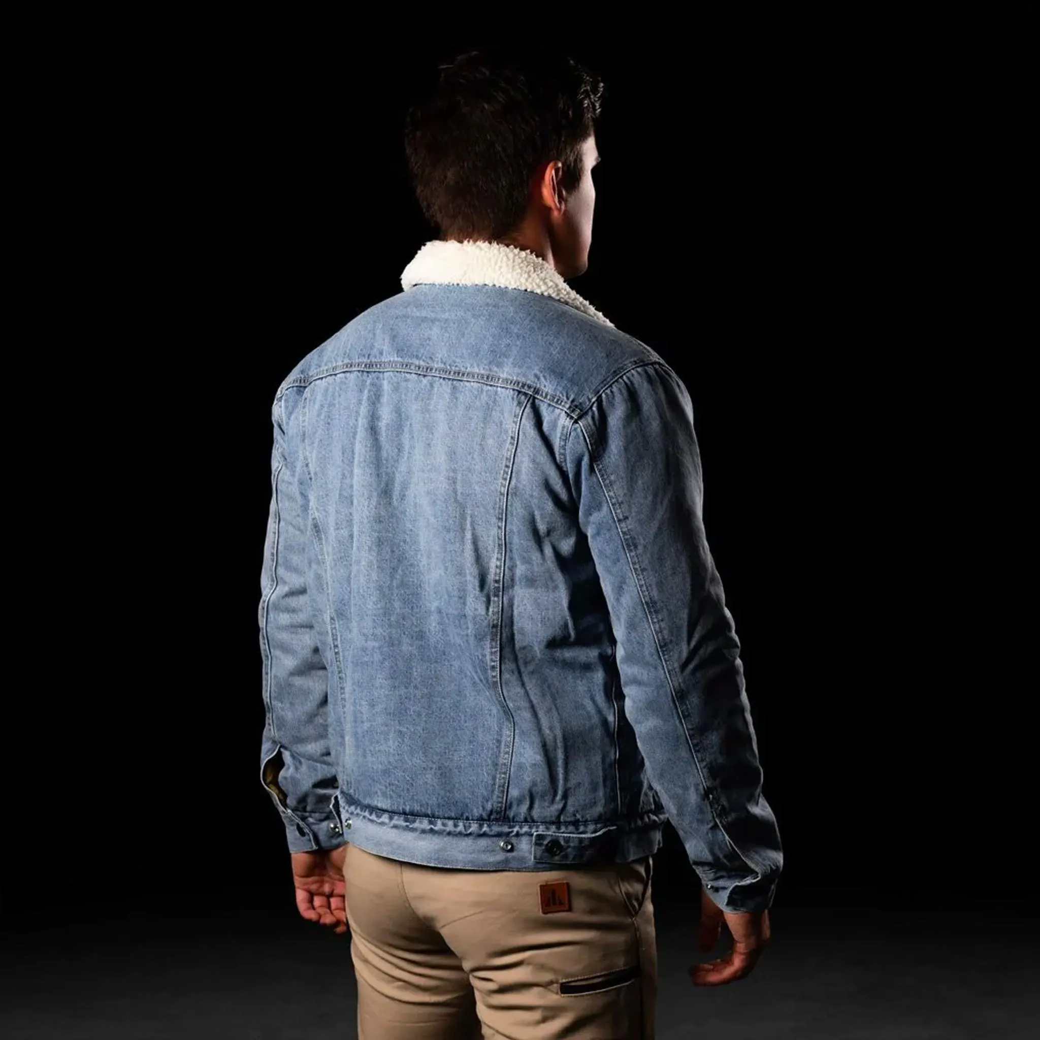 BAD DENIM SHERPA JACKET