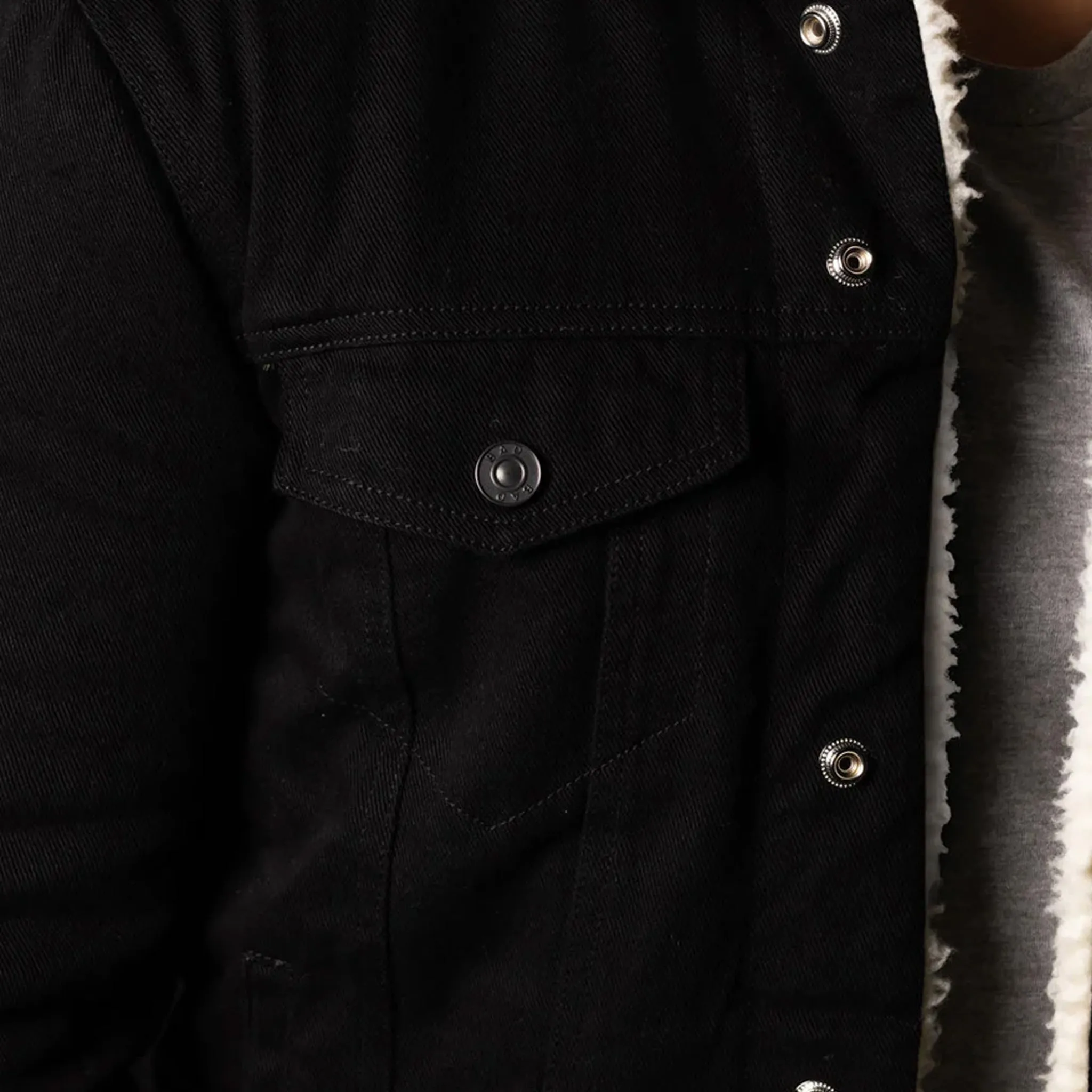 BAD DENIM SHERPA JACKET