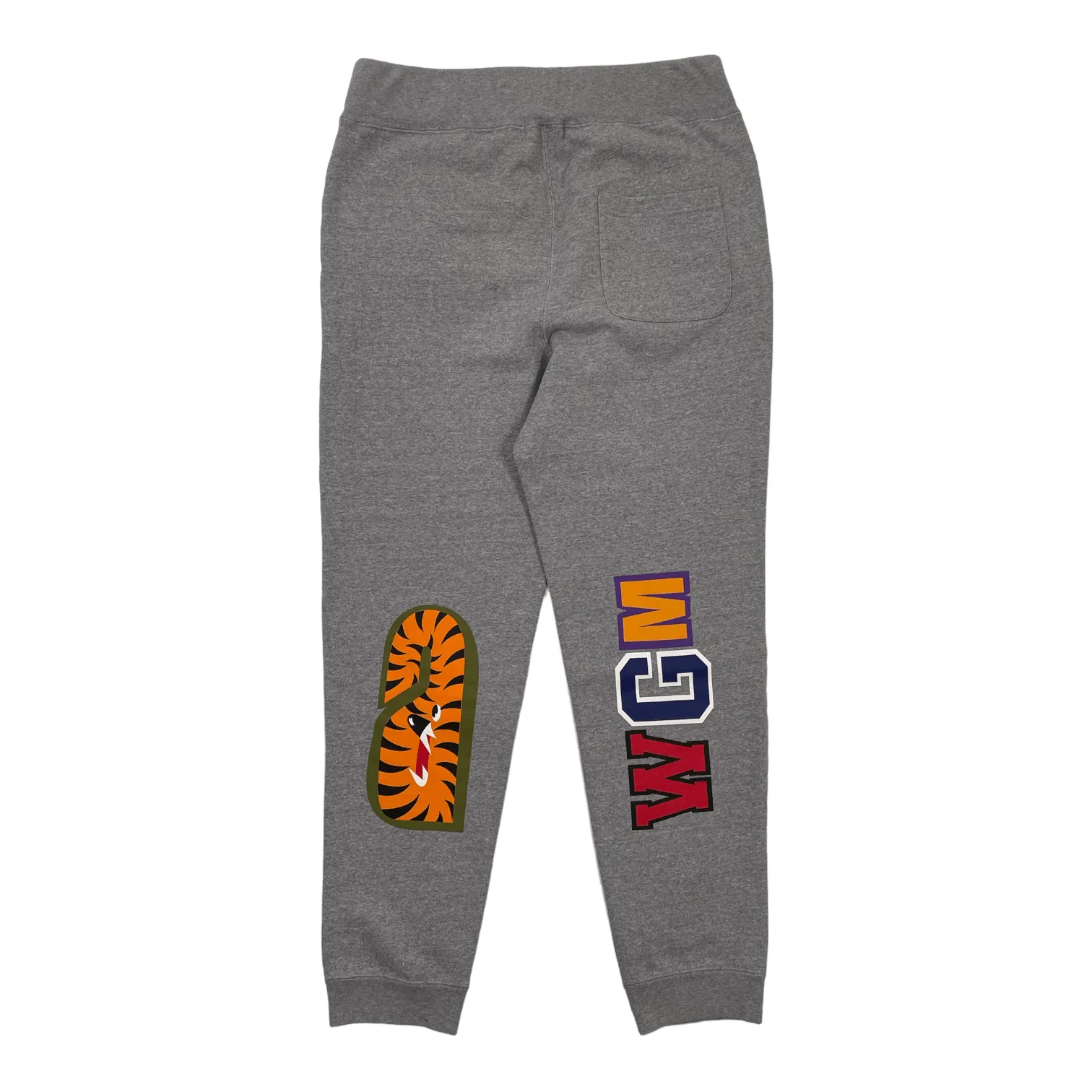 BAPE Shark Slim Sweatpants Gray Pre-Owned