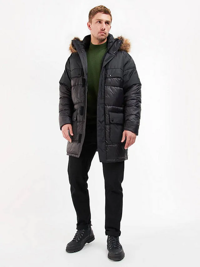 Barbour International Contrast Redford Park Black