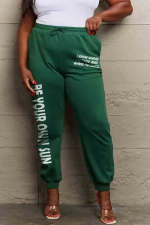 BE YOUR OWN SUN Graphic Sweatpants