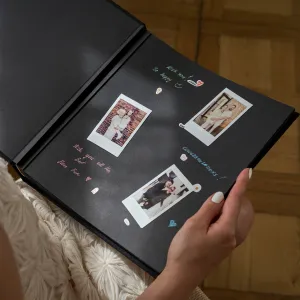 Black Pages   Black Cover   Real Gold | Guest Book