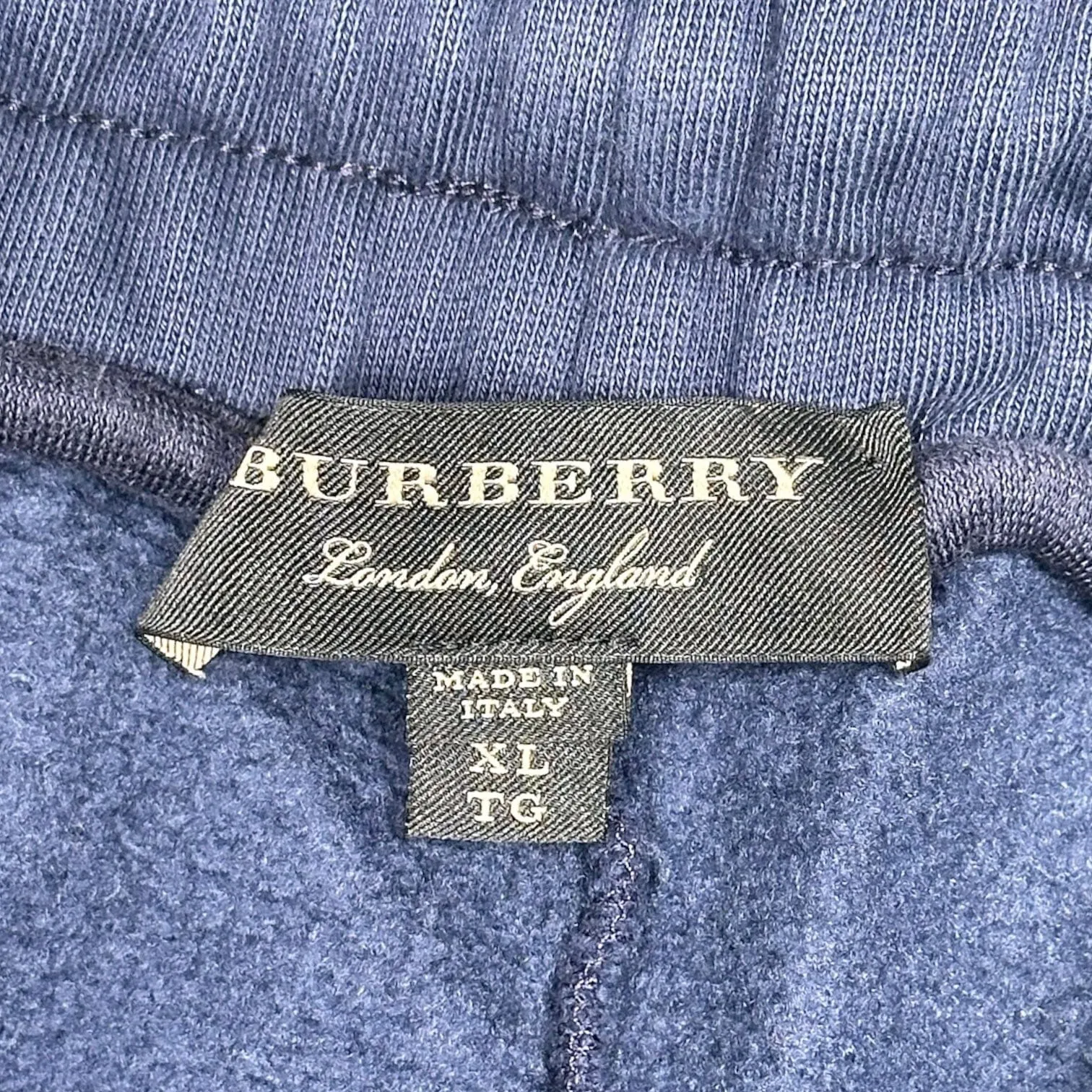 Burberry Slim Fit Sweatpants Navy Pre-Owned