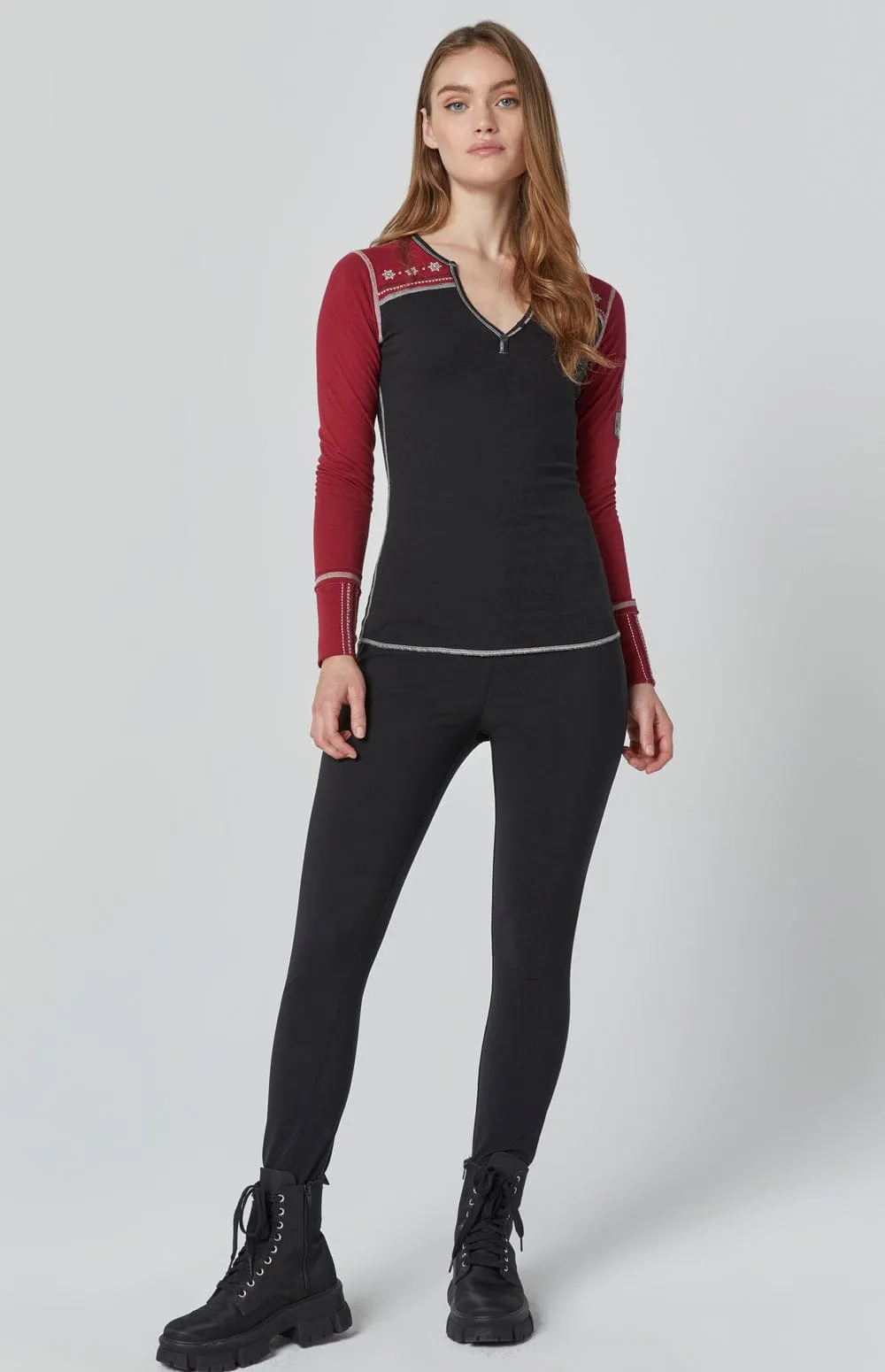 Cross Country Henley | Black