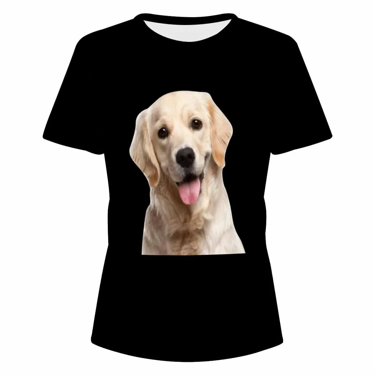 Custom Photo Love Pets Women's T-shirt