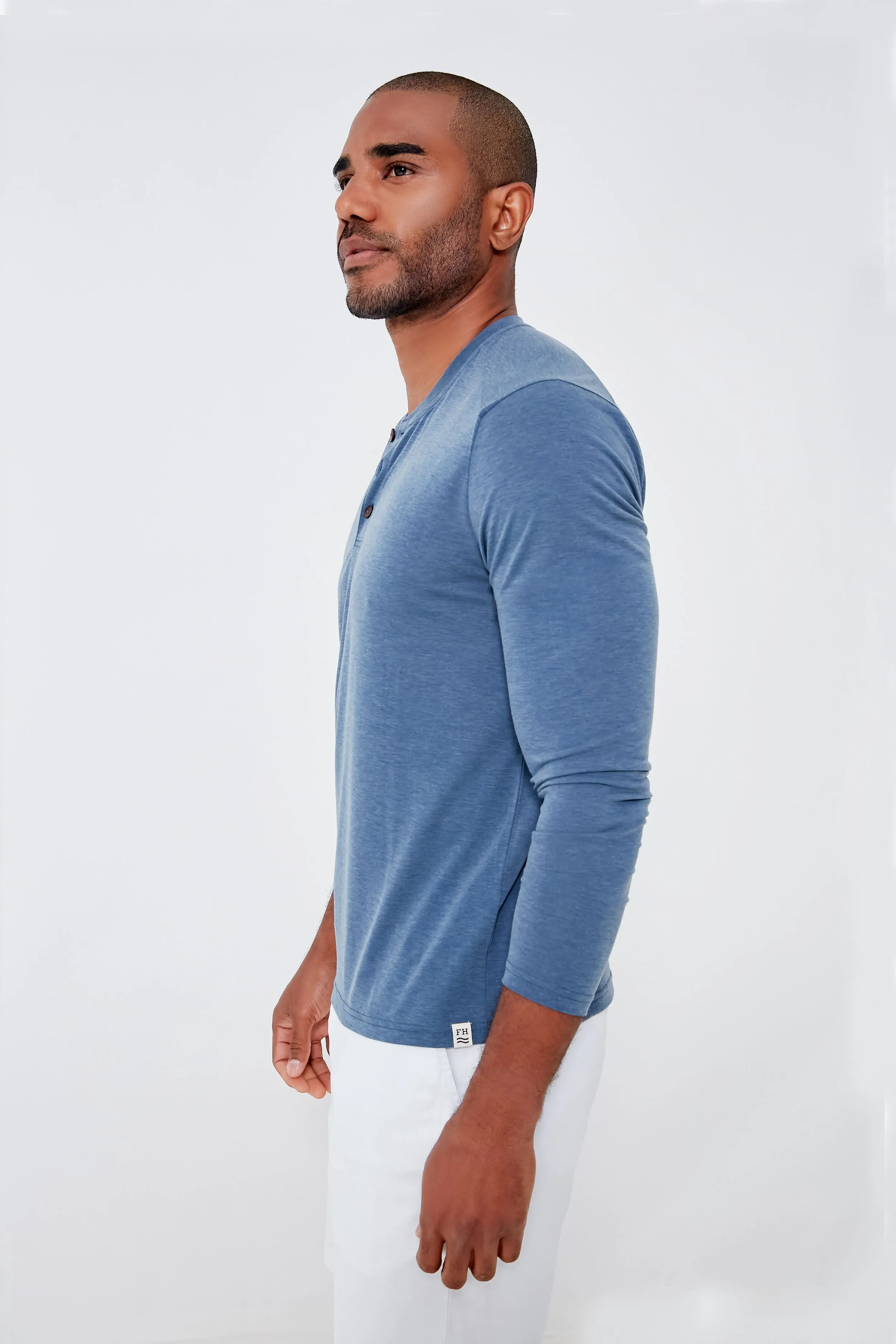 Dark Denim SeaBreeze Henley