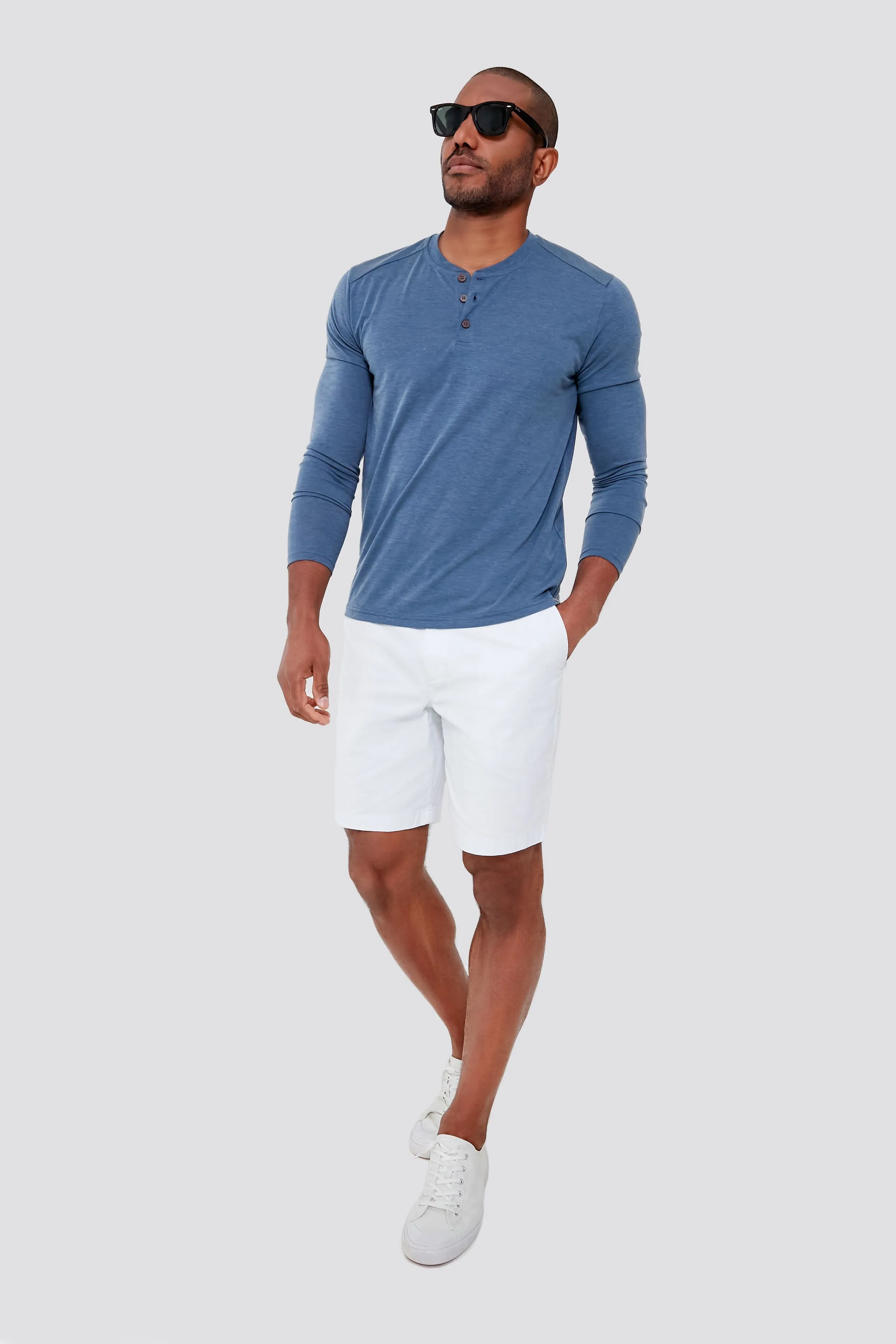Dark Denim SeaBreeze Henley