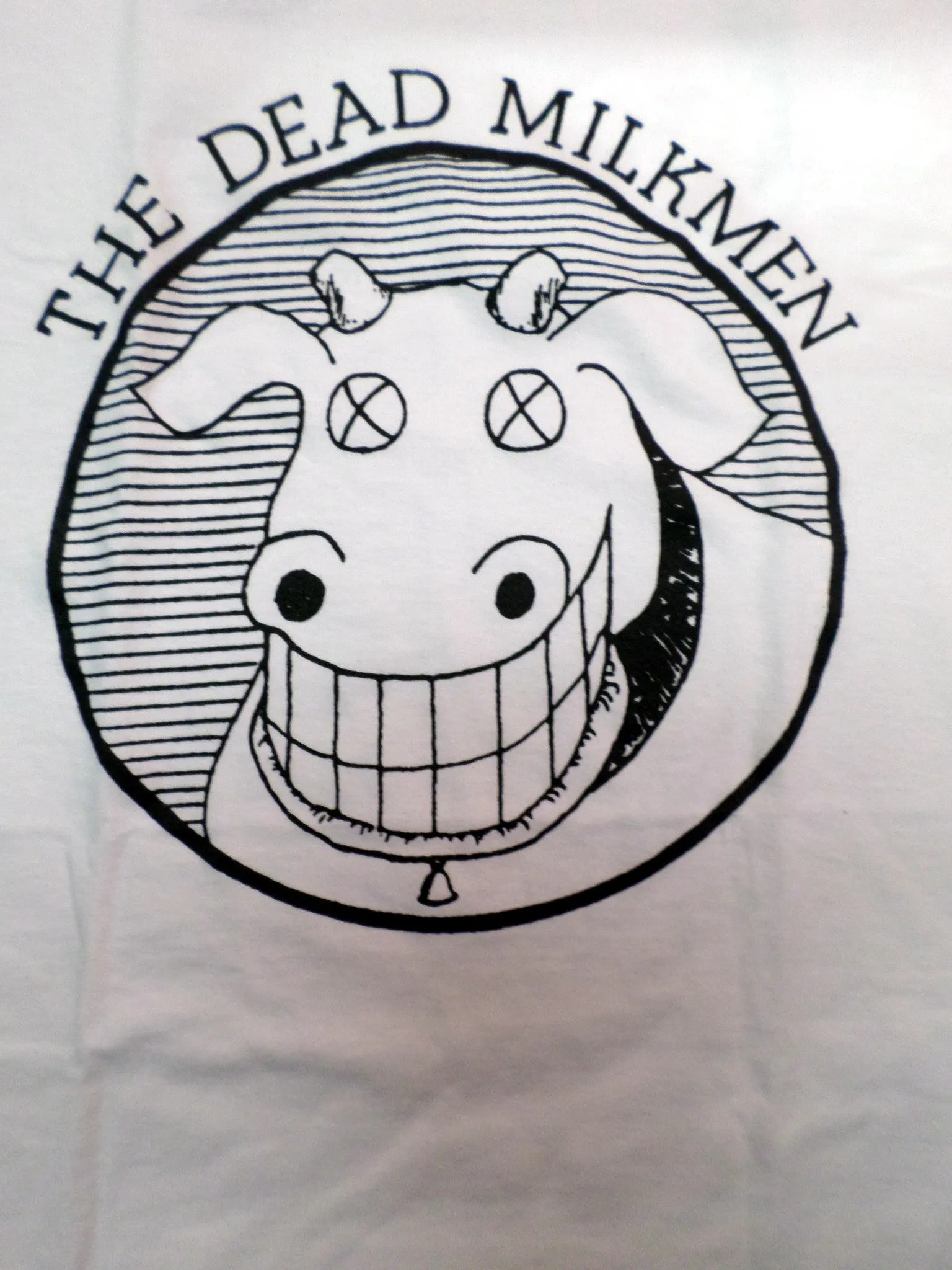 Dead Milkmen Cow Logo T-Shirt