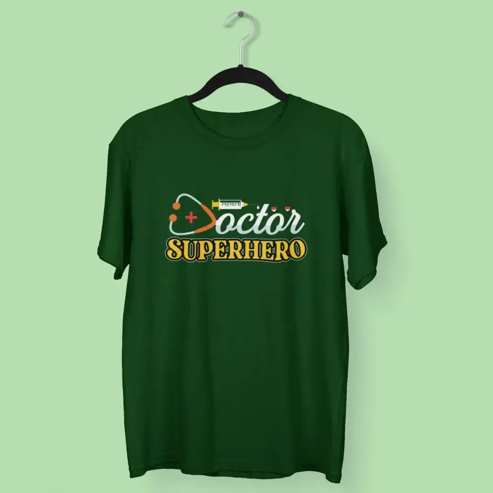 Doctor Superhero Round Neck Half Sleeve Classic T-Shirt
