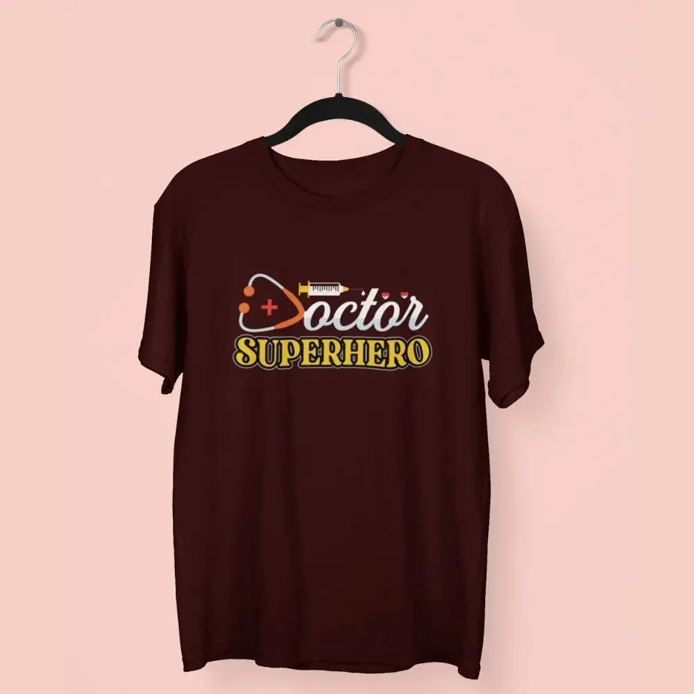 Doctor Superhero Round Neck Half Sleeve Classic T-Shirt