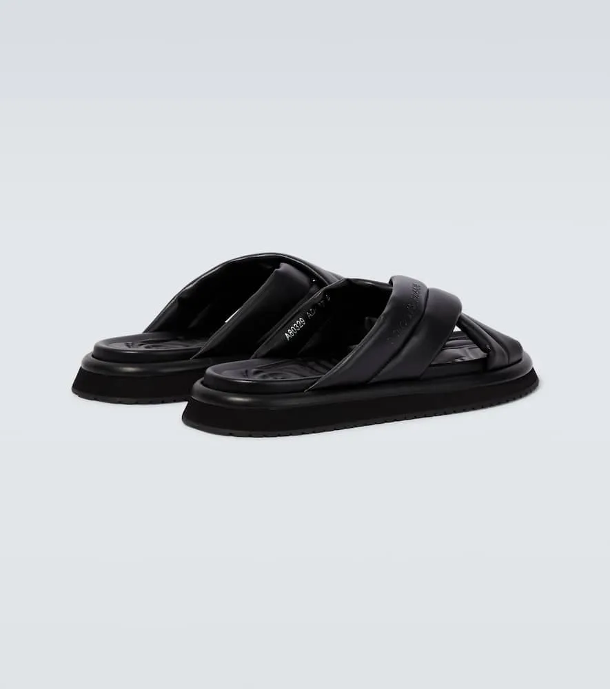 Dolce&Gabbana Padded crossover slides