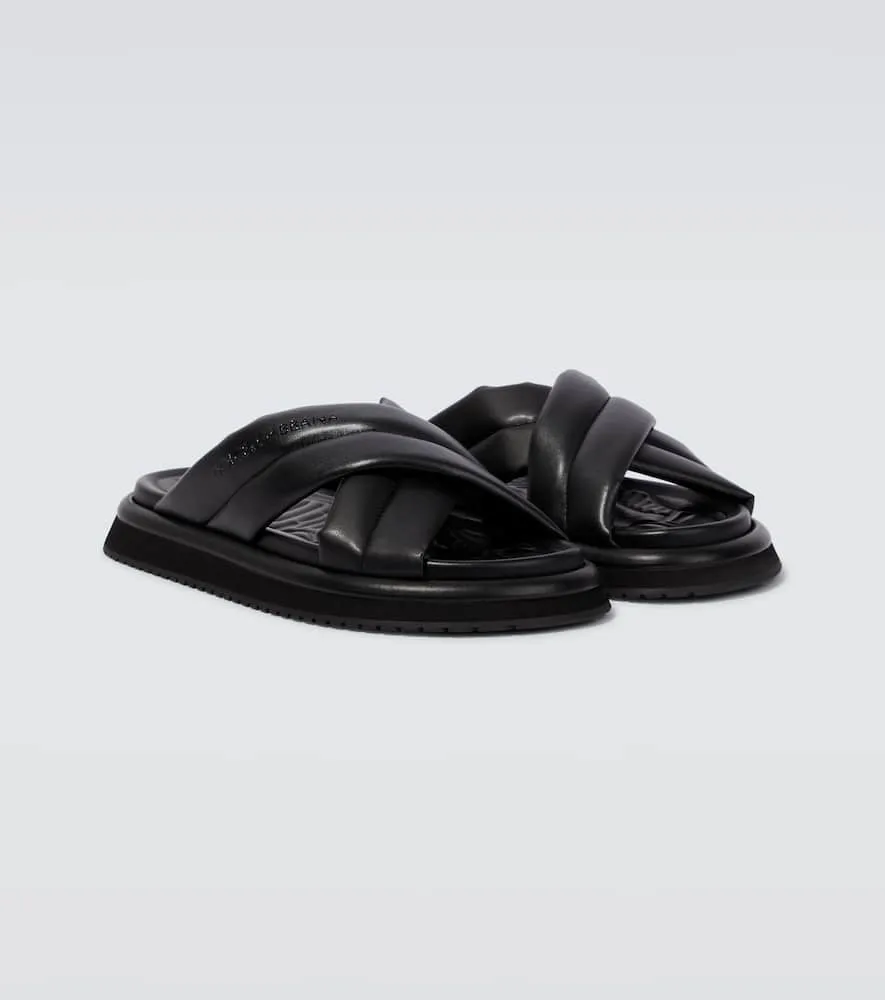 Dolce&Gabbana Padded crossover slides