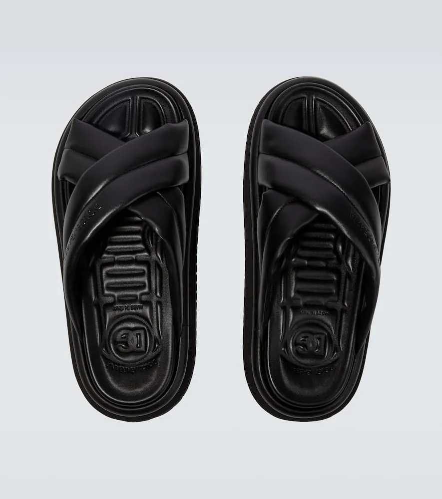 Dolce&Gabbana Padded crossover slides