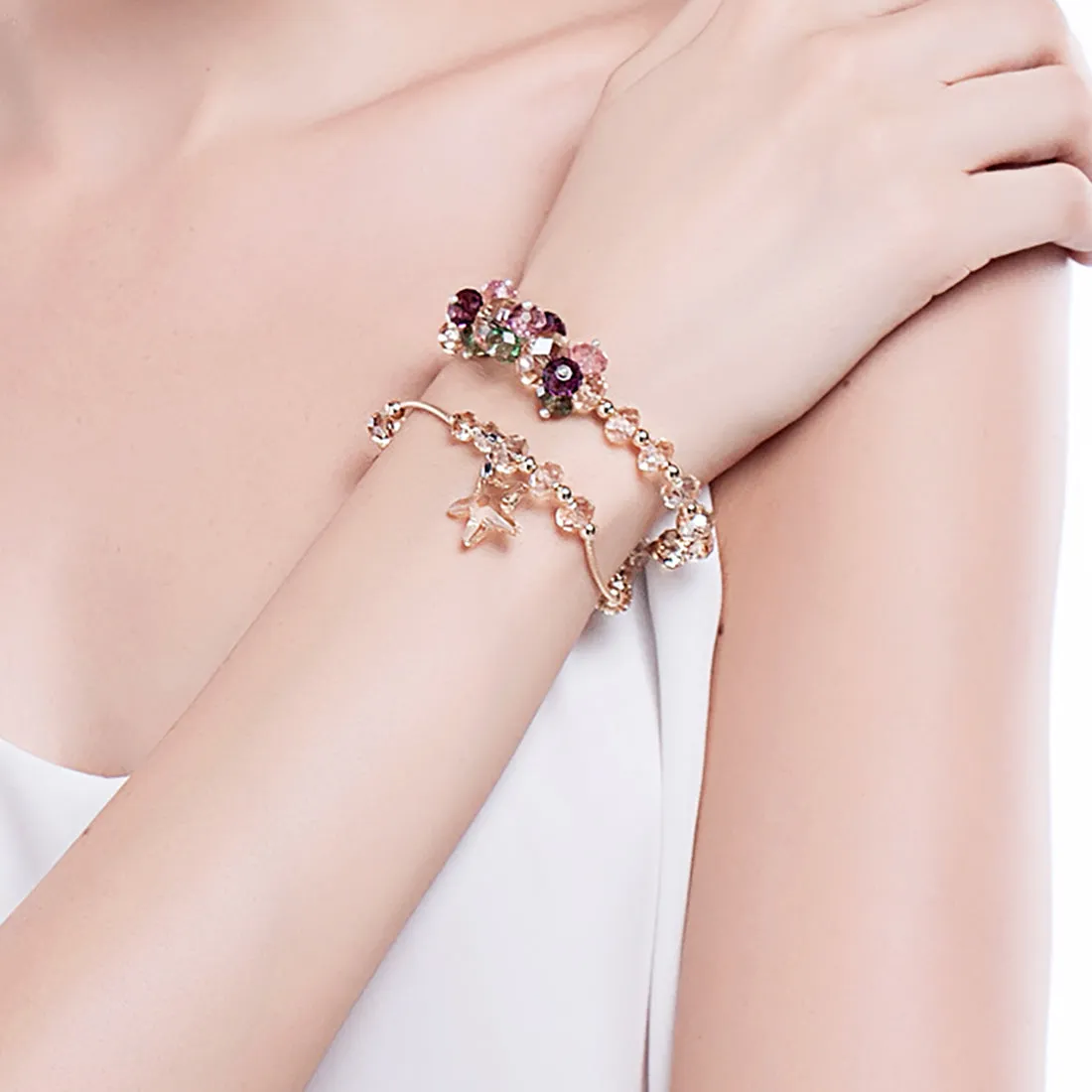 Elegant Crystal Bracelet