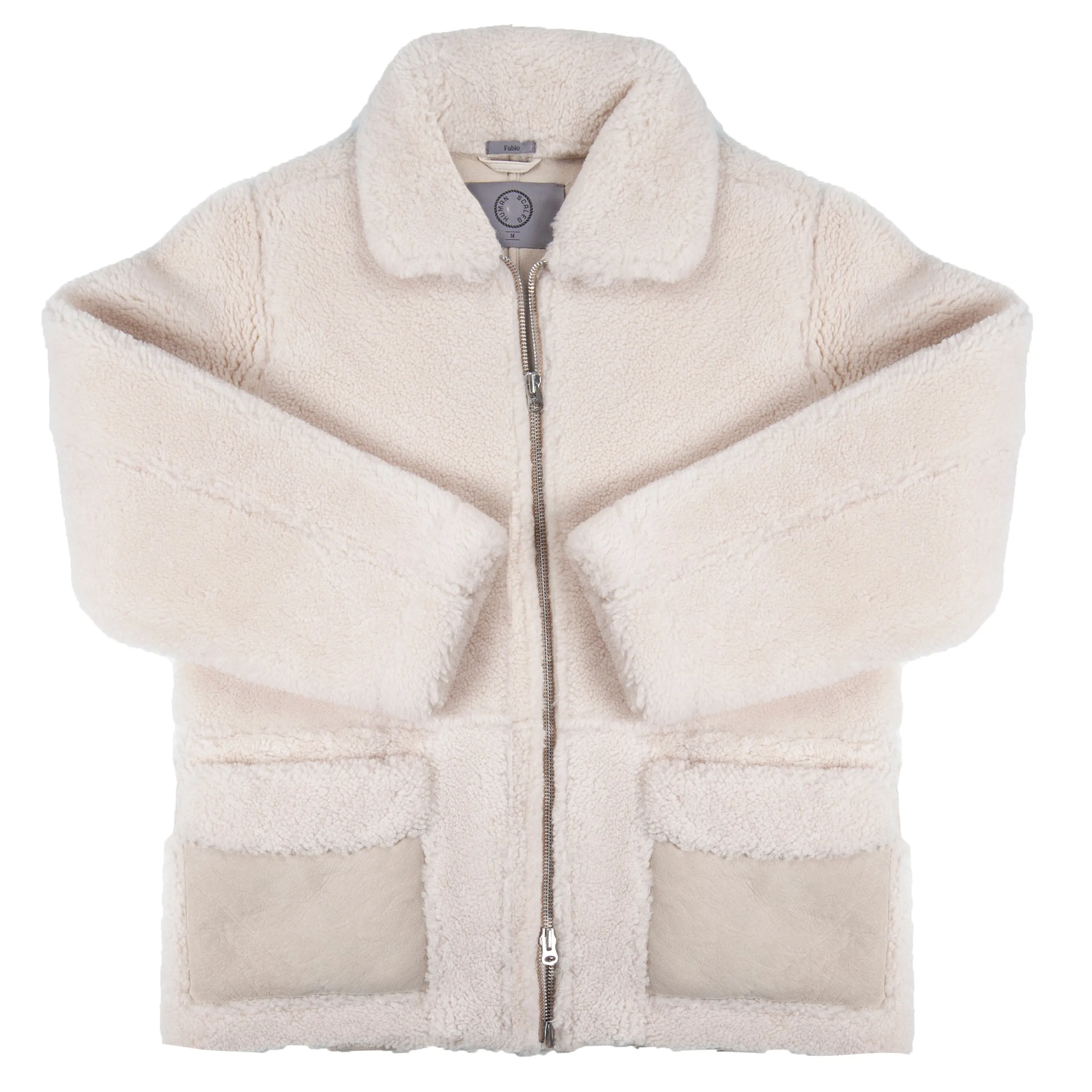 Fabio Shearling White