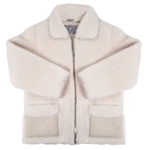 Fabio Shearling White