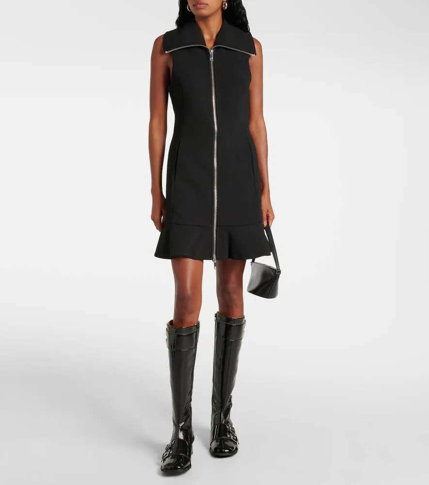 Ganni Feminine faux leather knee-high boots