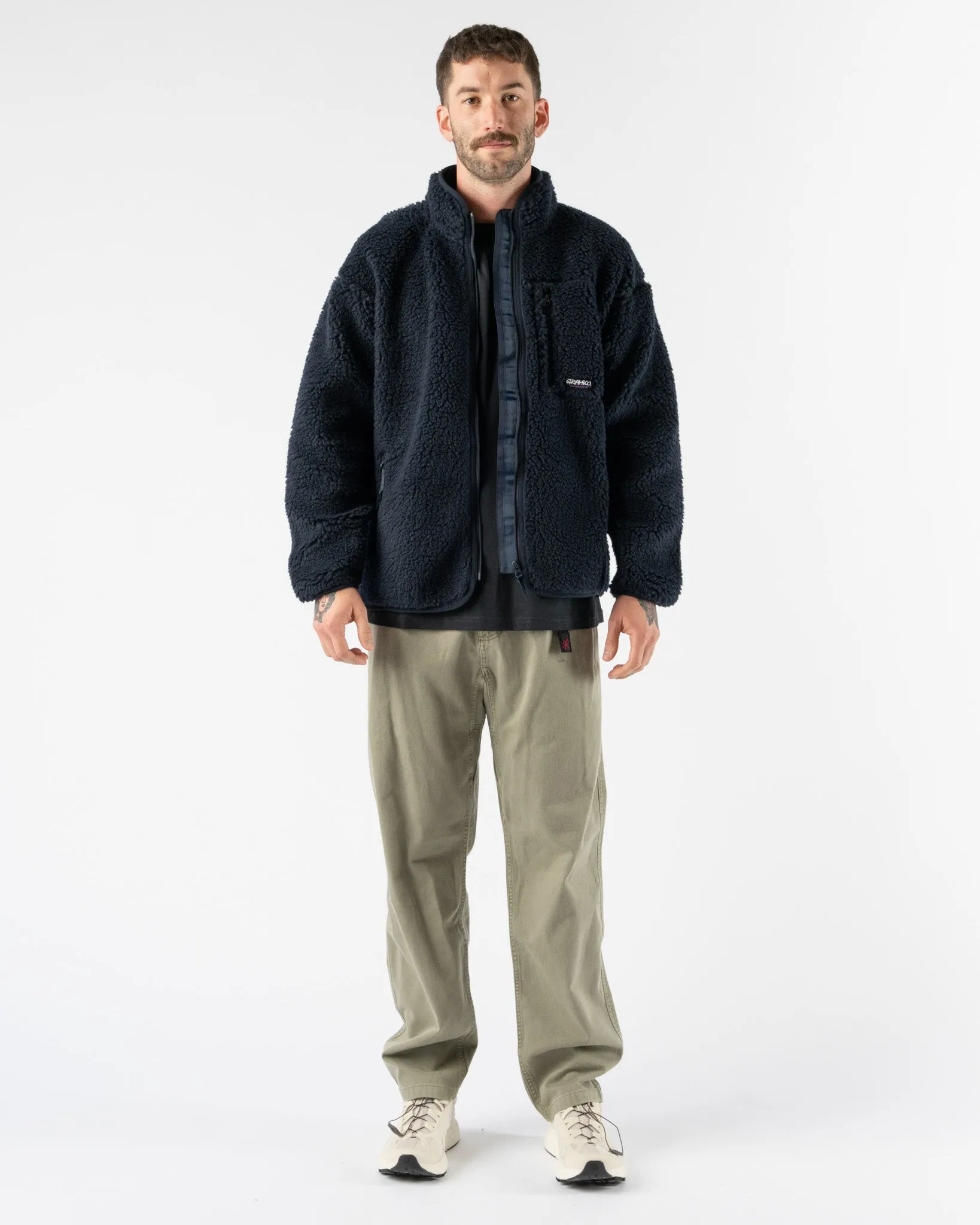 Gramicci Sherpa Jacket in Navy