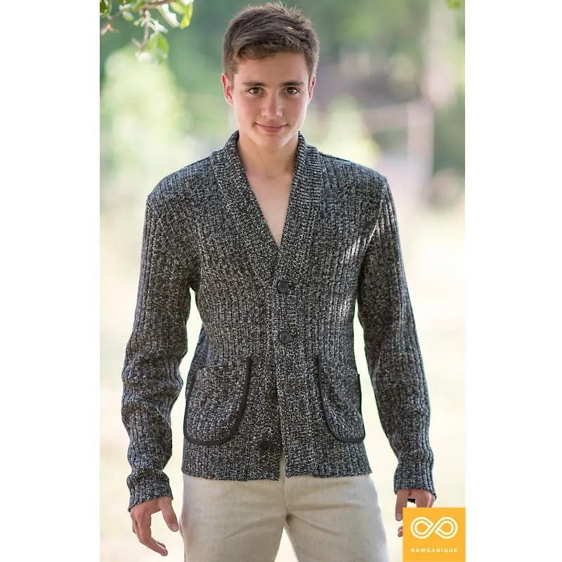 GRENOBLE 100% Organic Hemp Cardigan Sweater (Unisex)