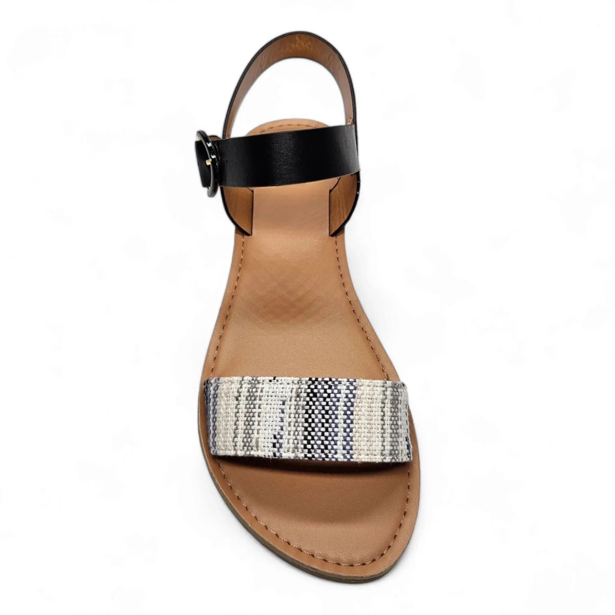 Grey & White Athena Sandal