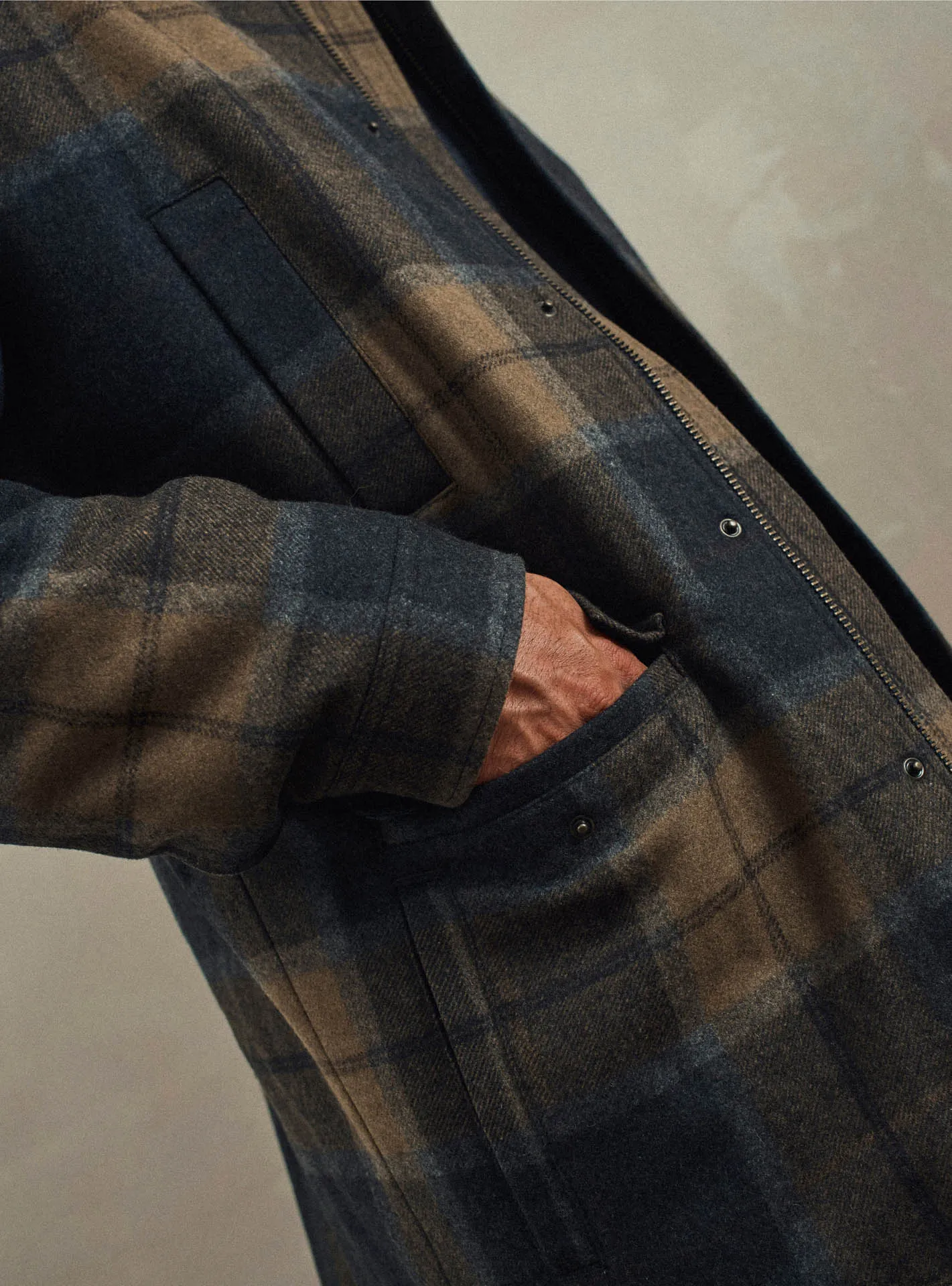 Manteau Harper Marron