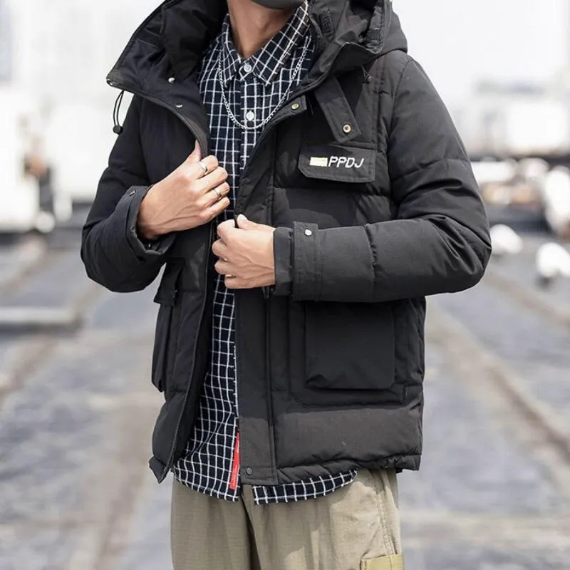 Men's Winter Thick Warm Windproof Parka