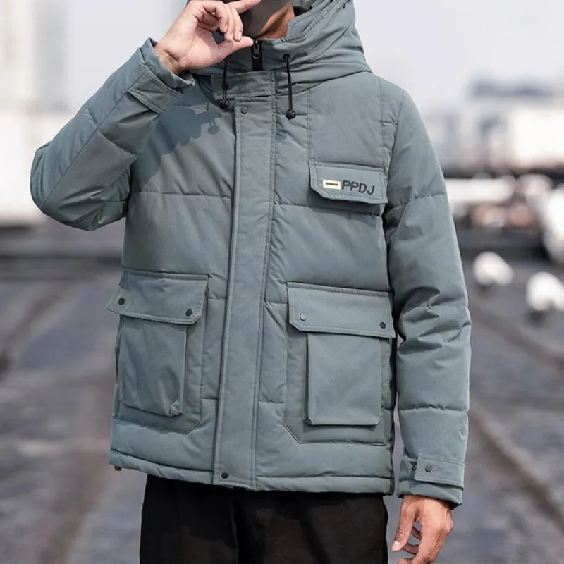 Men's Winter Thick Warm Windproof Parka