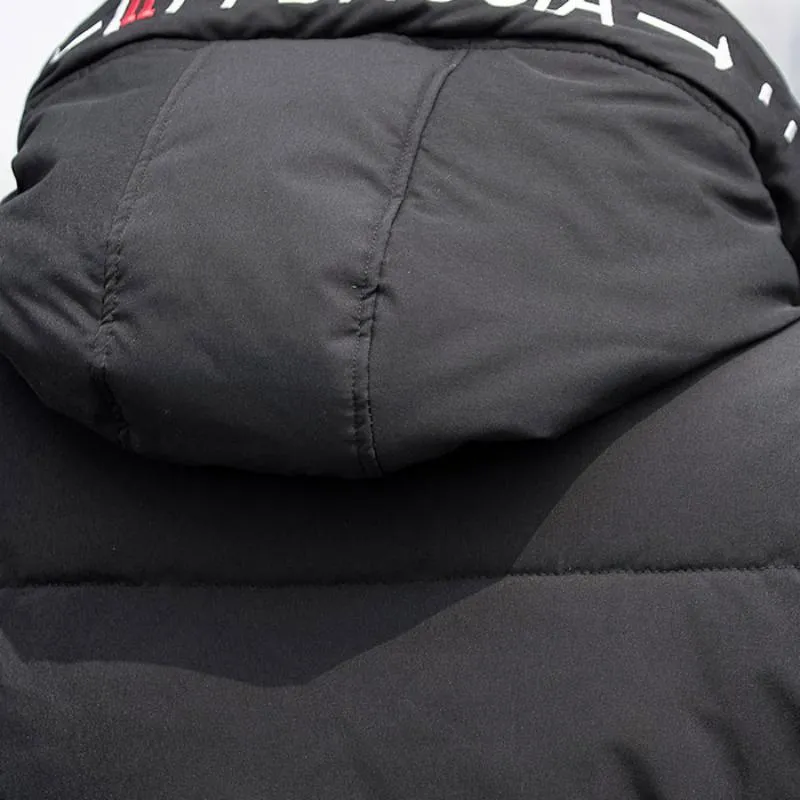 Men's Winter Thick Warm Windproof Parka