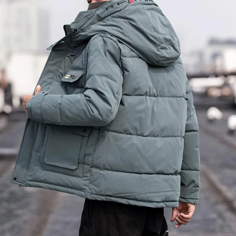 Men's Winter Thick Warm Windproof Parka