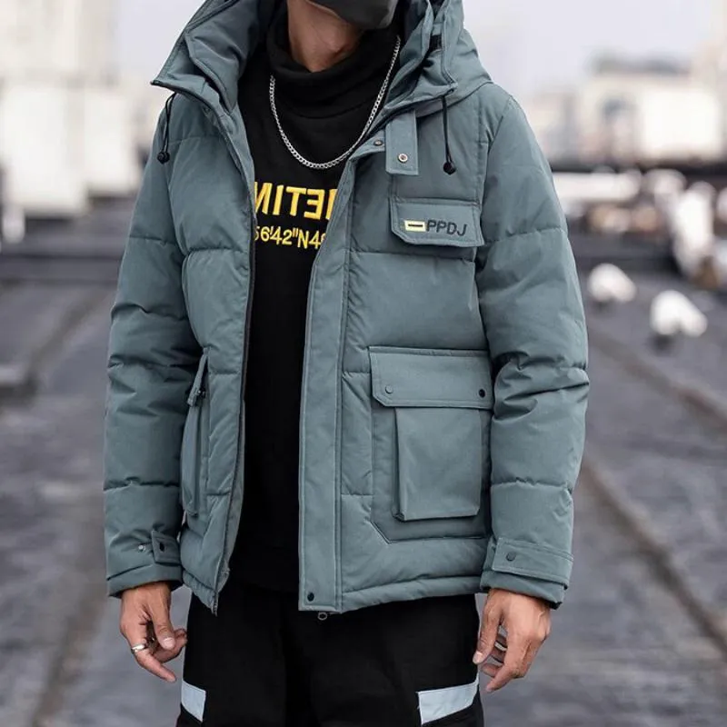 Men's Winter Thick Warm Windproof Parka