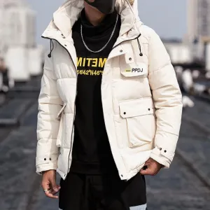 Men's Winter Thick Warm Windproof Parka