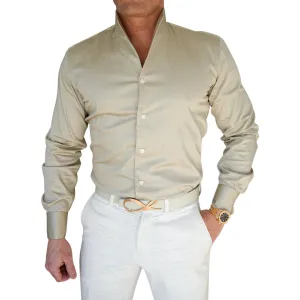 Nude Solopezzo Dress Shirt