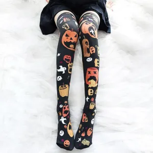 Pumpkin Horror Tights SD00842