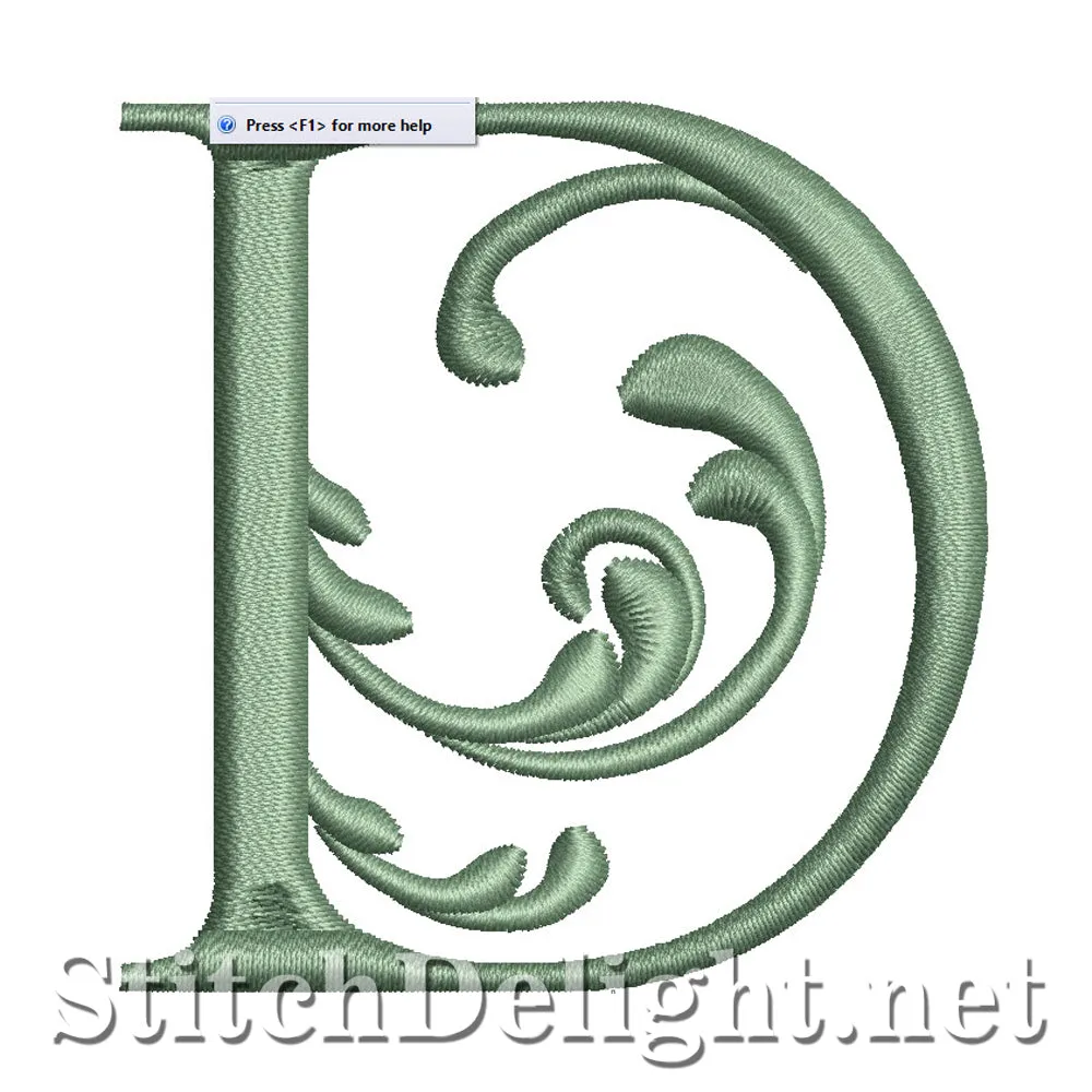 SDS1745 Elegant Renaissance Font D