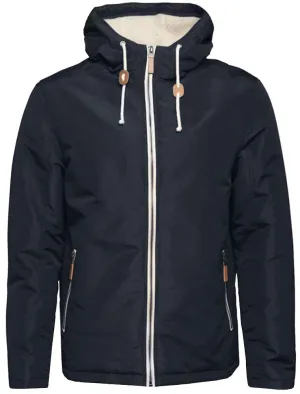 Skagen PKA Hooded Windbreaker Jacket in Navy