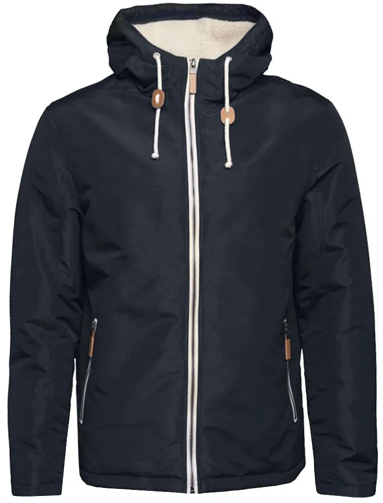 Skagen PKA Hooded Windbreaker Jacket in Navy