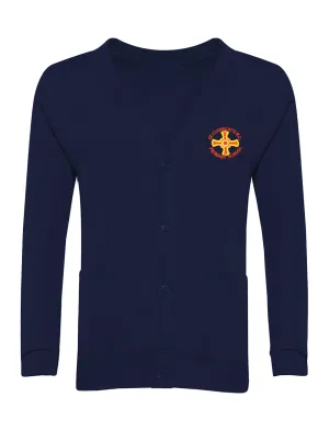St Cuthbert's Catholic Primary School - Sunderland Navy Cardigan