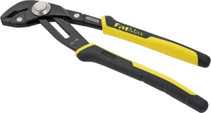 STANLEY 84-649 Joint Plier, 12 in OAL, 2-3/4 in Jaw Opening, Black/Yellow Handle, Ergonomic Handle, 7/8 in W Jaw :CD 1: QUANTITY: 1