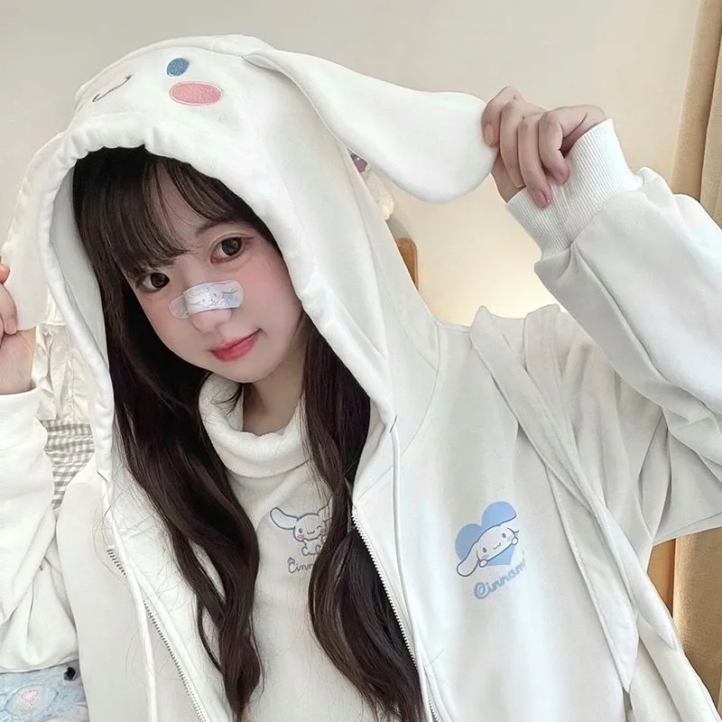 Sweet Anime Embroidered Cardigan Sweater KI592