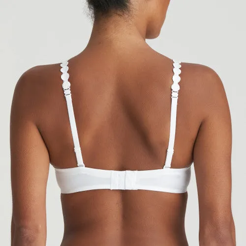 TOM Formed Heart Shaped Bra (Pure White) A-F Cup