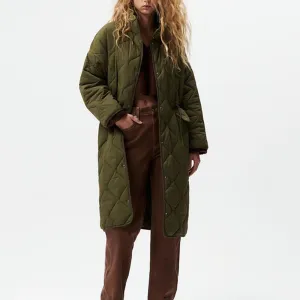 Women Winter zaJacket 2021 Stand Collar Women Parka Jacket